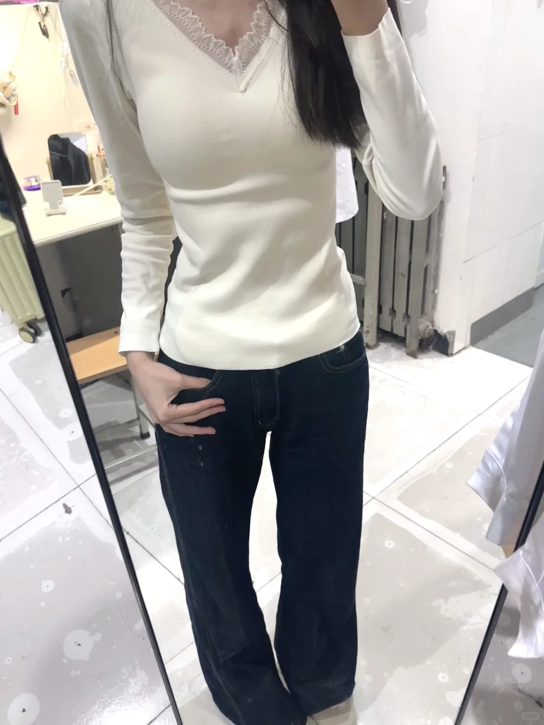 好爱这件纯欲小打底~