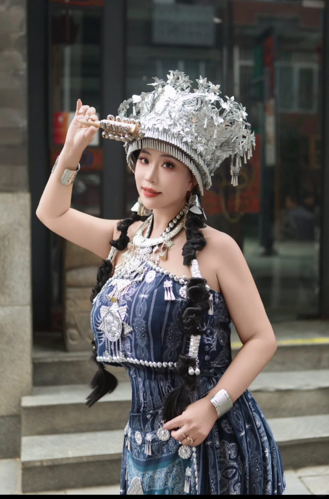 苗族服饰、民族风