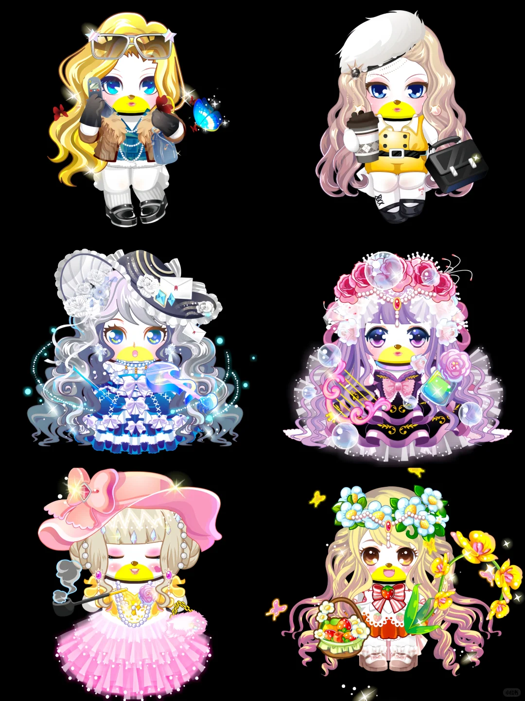 盘点奥比岛冷门但美丽的老熊表情～