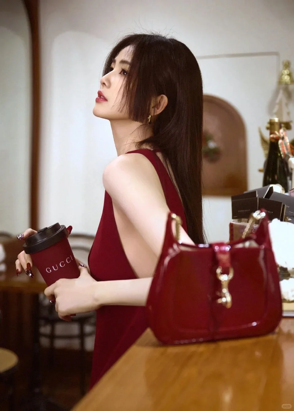 毛衣+热可可组合甜过初恋！