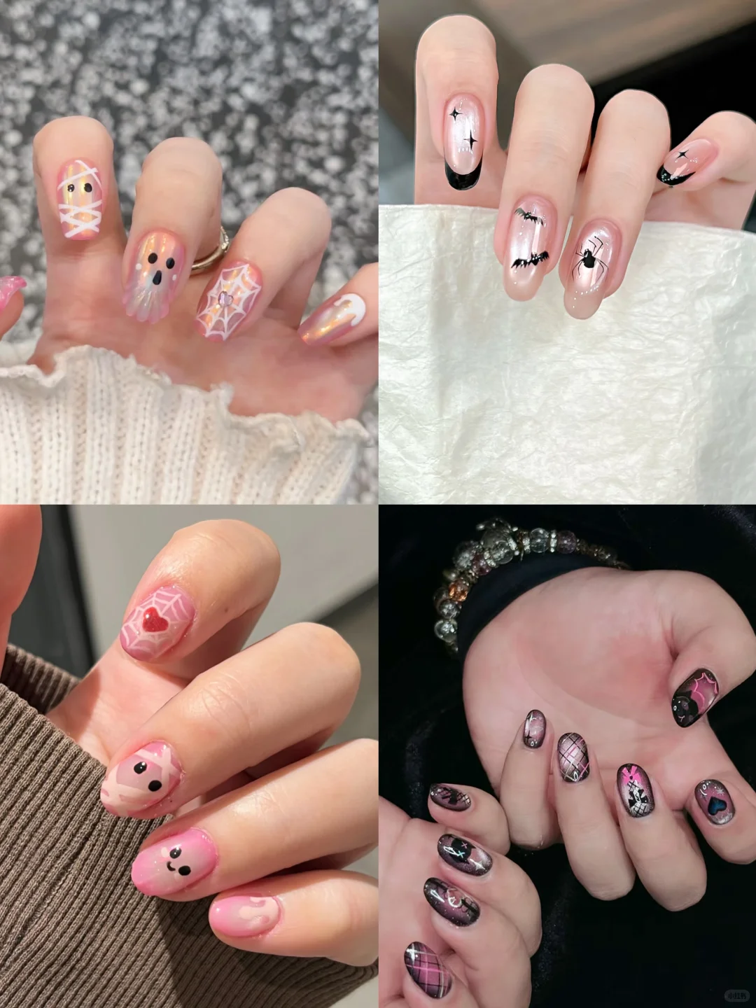 万圣节美甲系列 可爱👻来袭