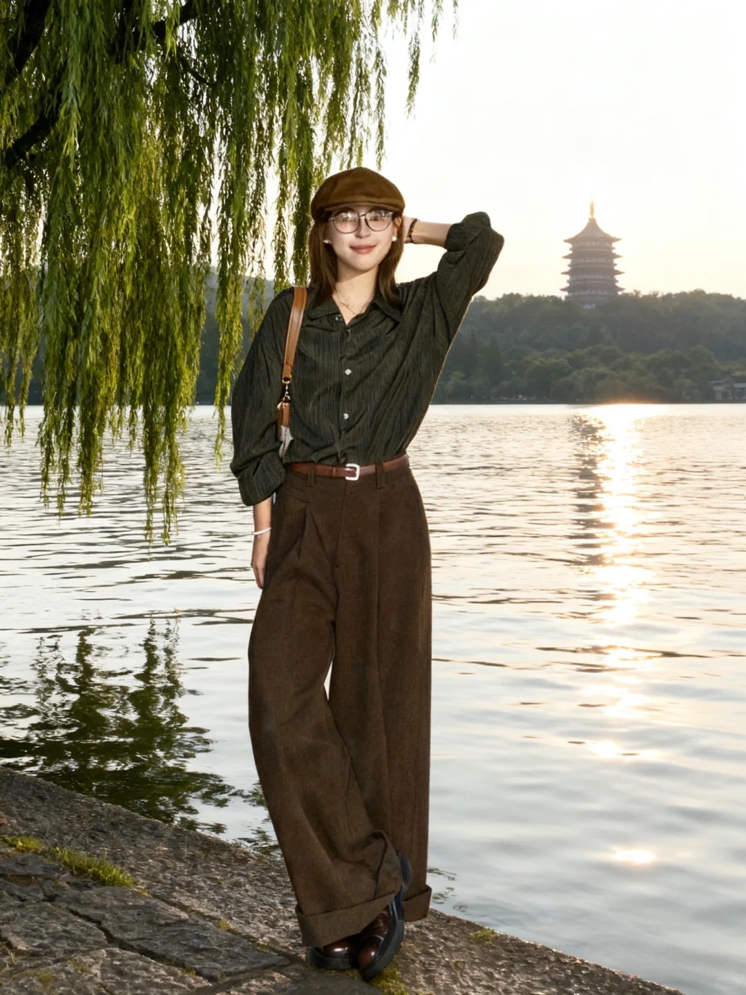 OOTD | 穿上就舍不得脱下来的复古衬衫