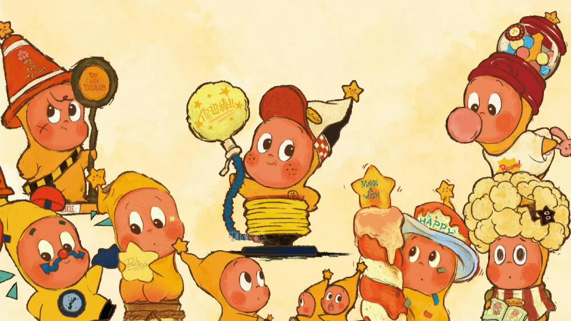 iPad壁纸｜星星人