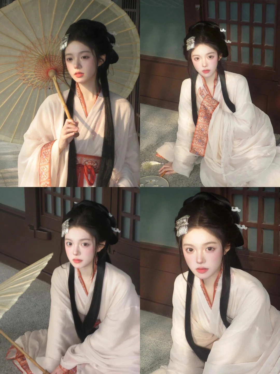 李庄超火的汉服妆造合集