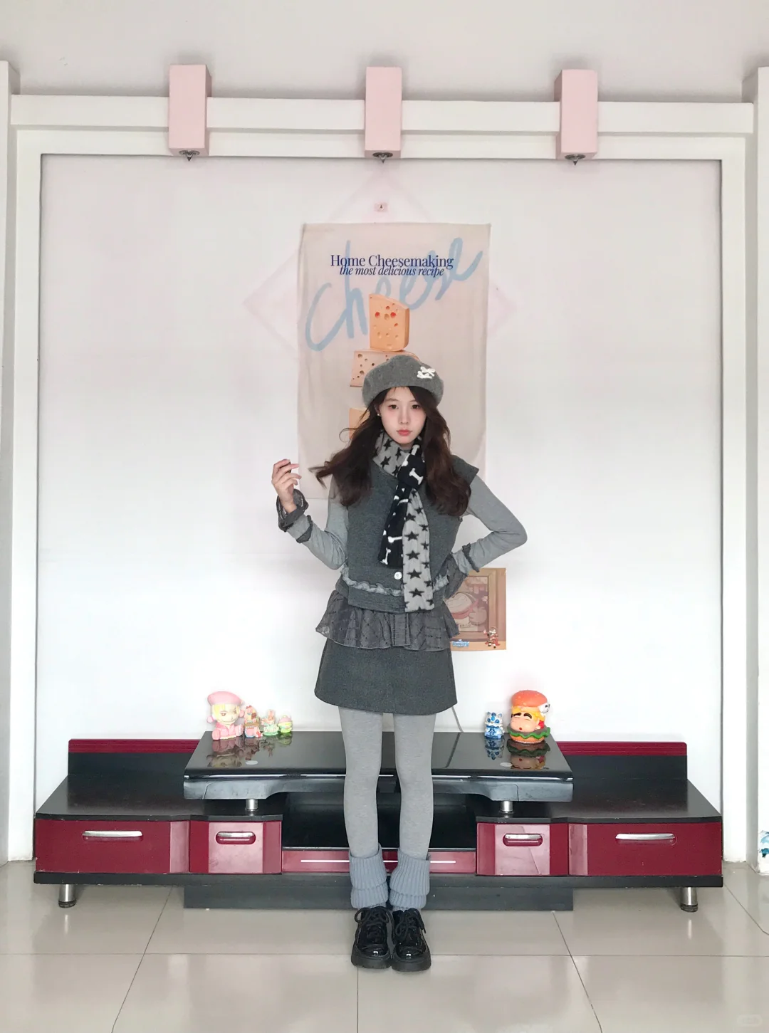 OOTD | 秋冬韩系复古感套装～