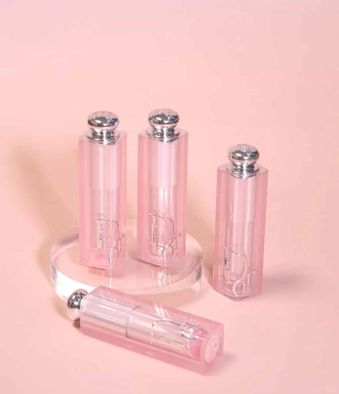 迪奥魅惑润唇膏 001 粉色口红小样