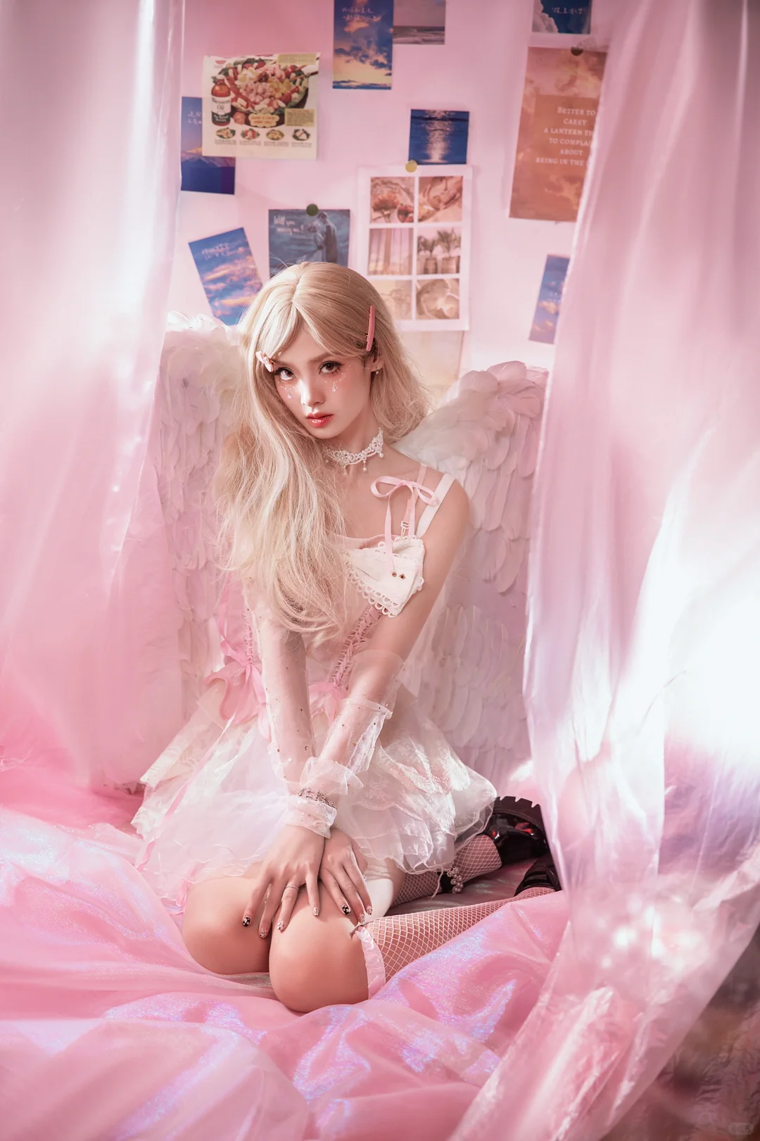 “ 遗落人间的天使之翼 ”唯美芭比少女写真