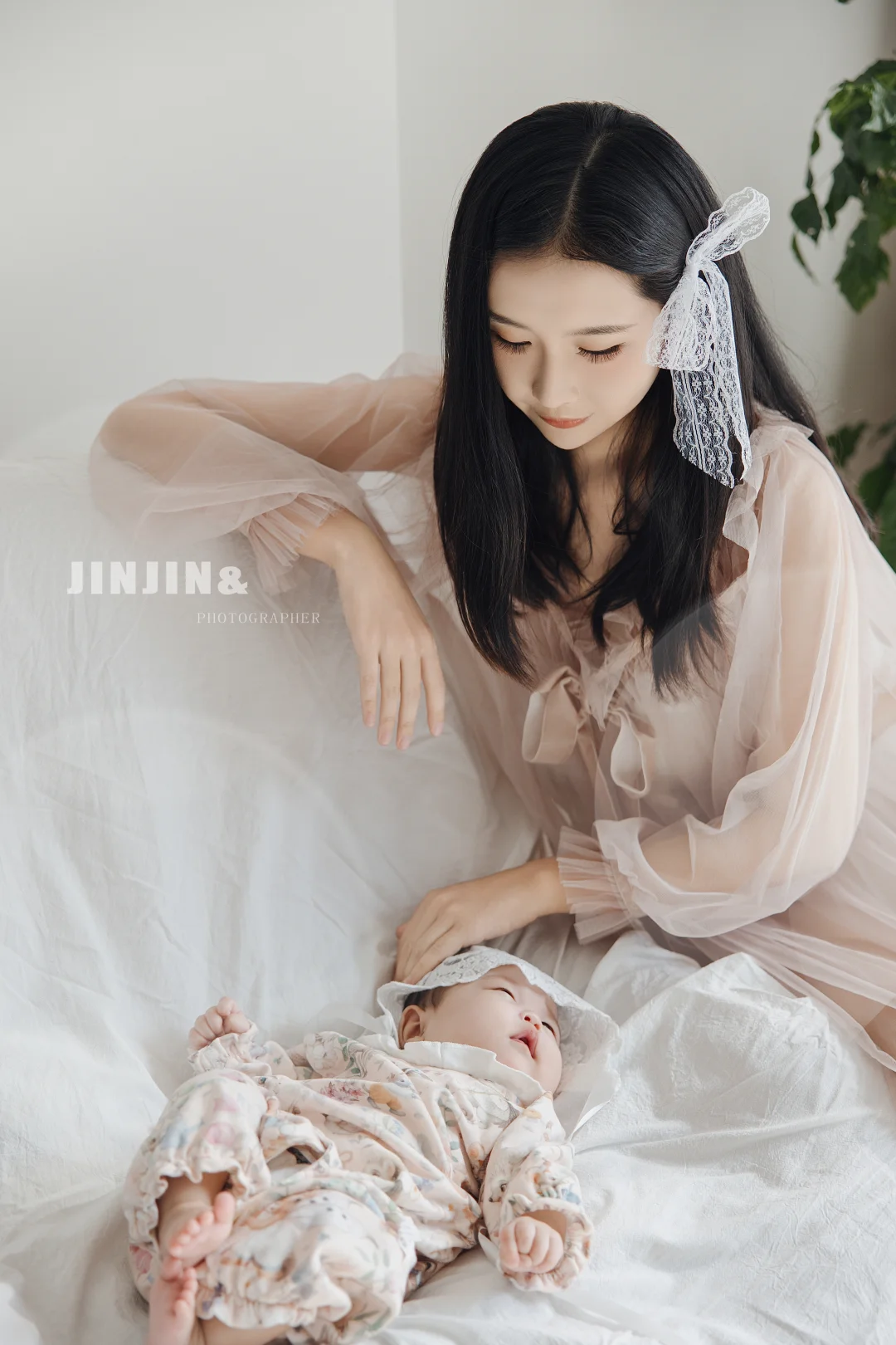 葫芦岛兴城上门摄影|私房风百天照客片分享