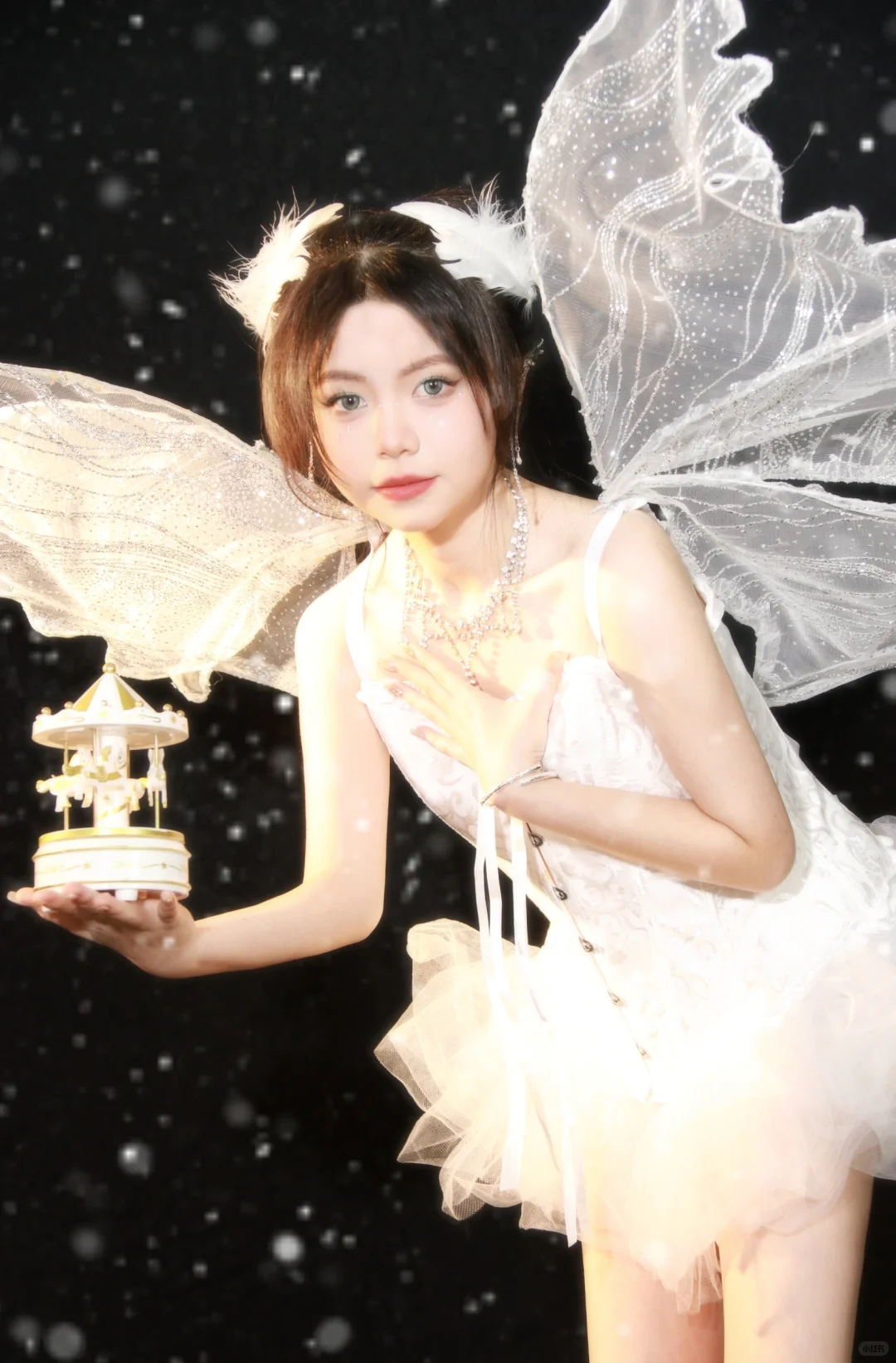 一张封神！谁拍谁好看的梦幻天使！