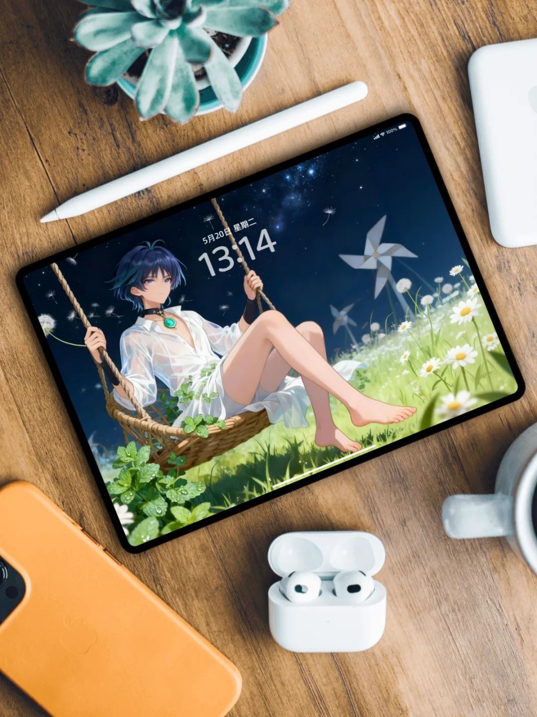 高清壁纸 | 人偶在千风中的第一次安眠🌌