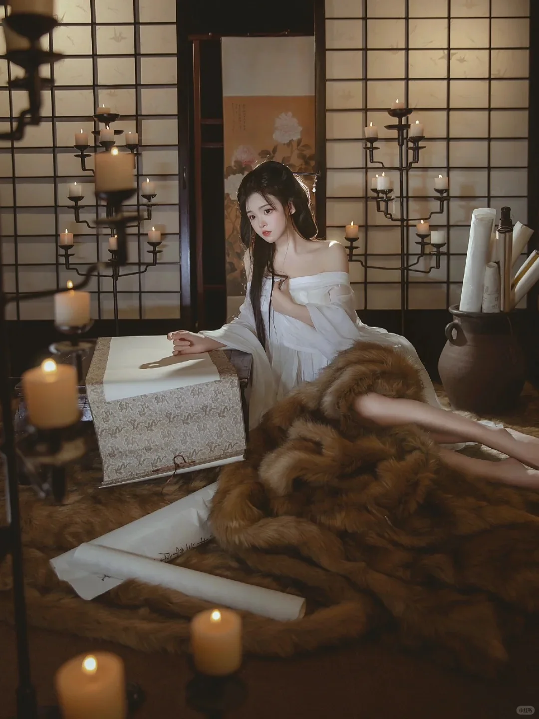 纯欲氛围拉满的室内小唯写真！谁能拒绝？