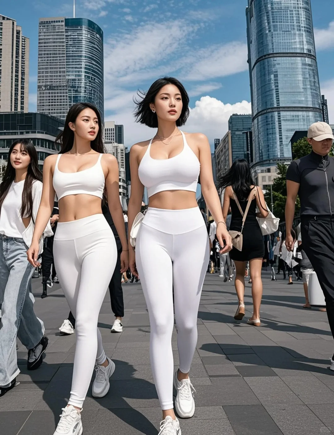 做瑜伽的女生真的太美了❗️