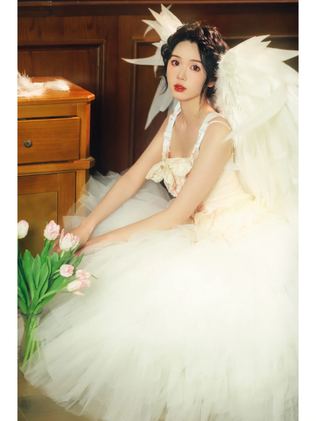 降临人间の天使🕊️被神明眷顾｜天使写真