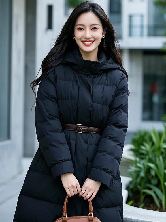 冬日街拍/美女小姐姐韩系高级感穿搭写真