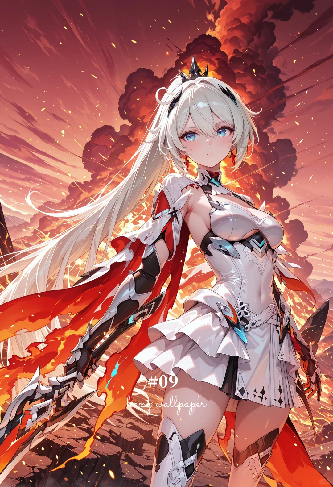 #09|琪亚娜｜个性壁纸｜二次元美少女