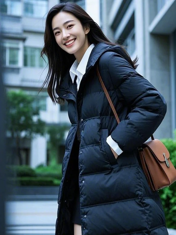 冬日街拍/美女小姐姐韩系高级感穿搭写真