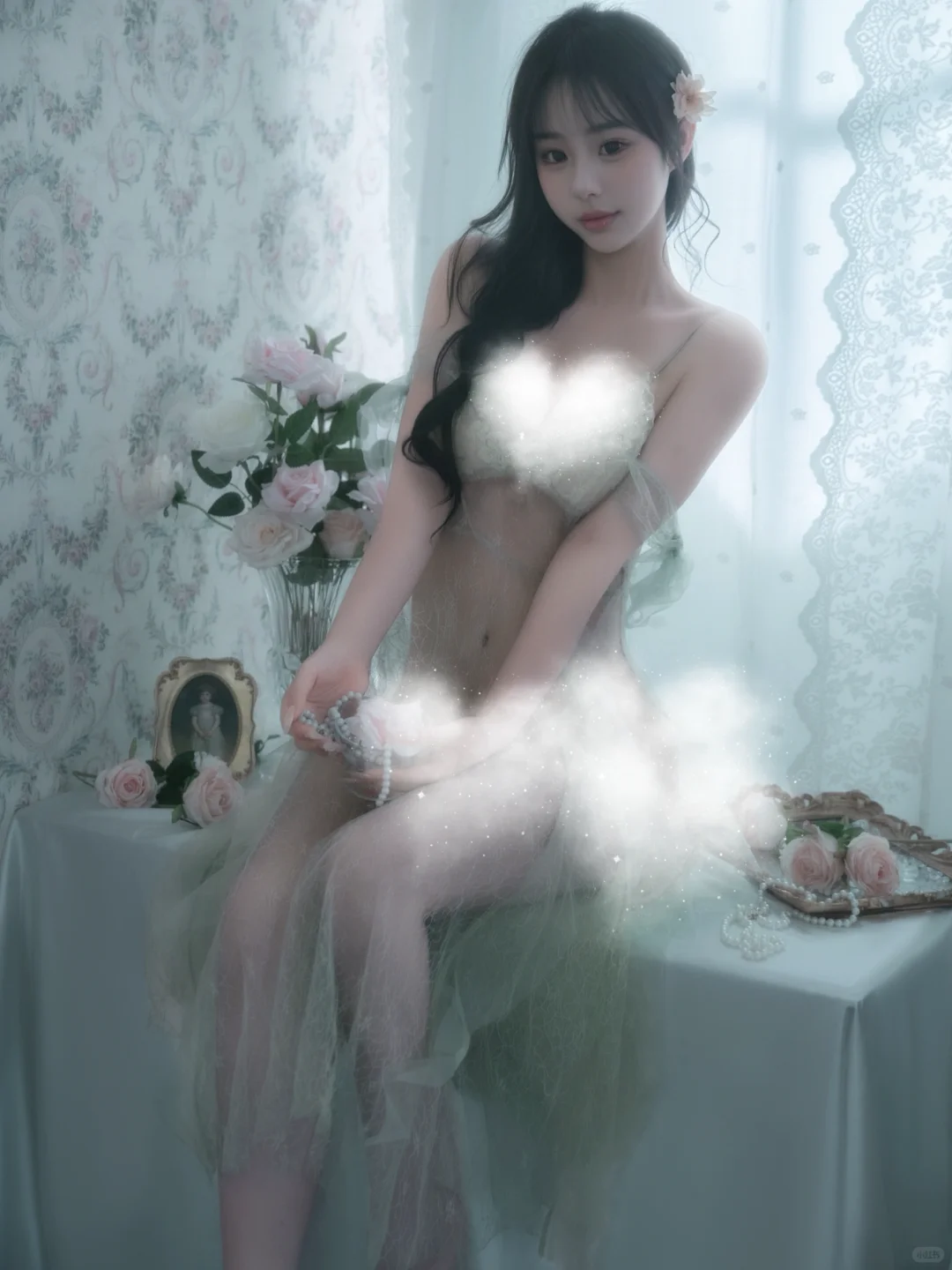 超仙轻私房🌷法式氛围感私房写真｜美神降临