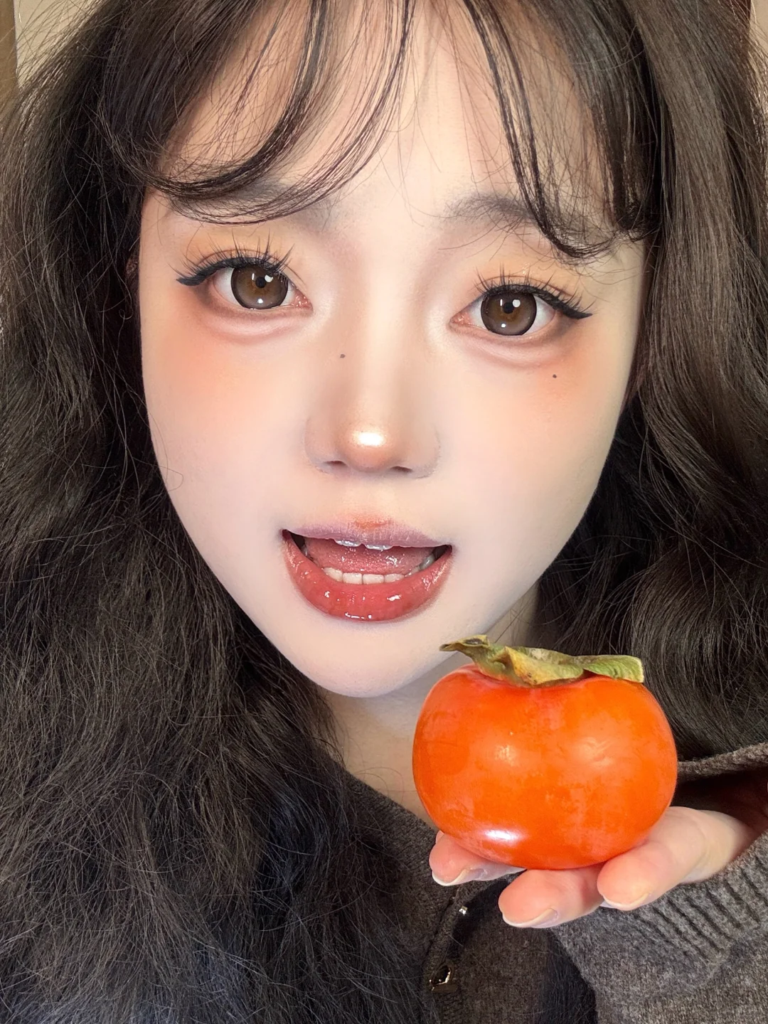 秋冬纯欲妆容🧸粉棕狗狗眼上大分！