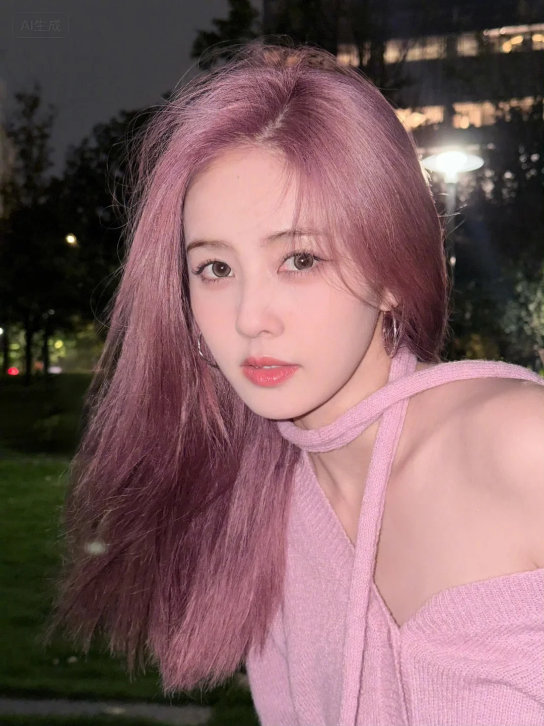 壁纸 | 白鹿粉发🎀🎀又御又甜白梦妍