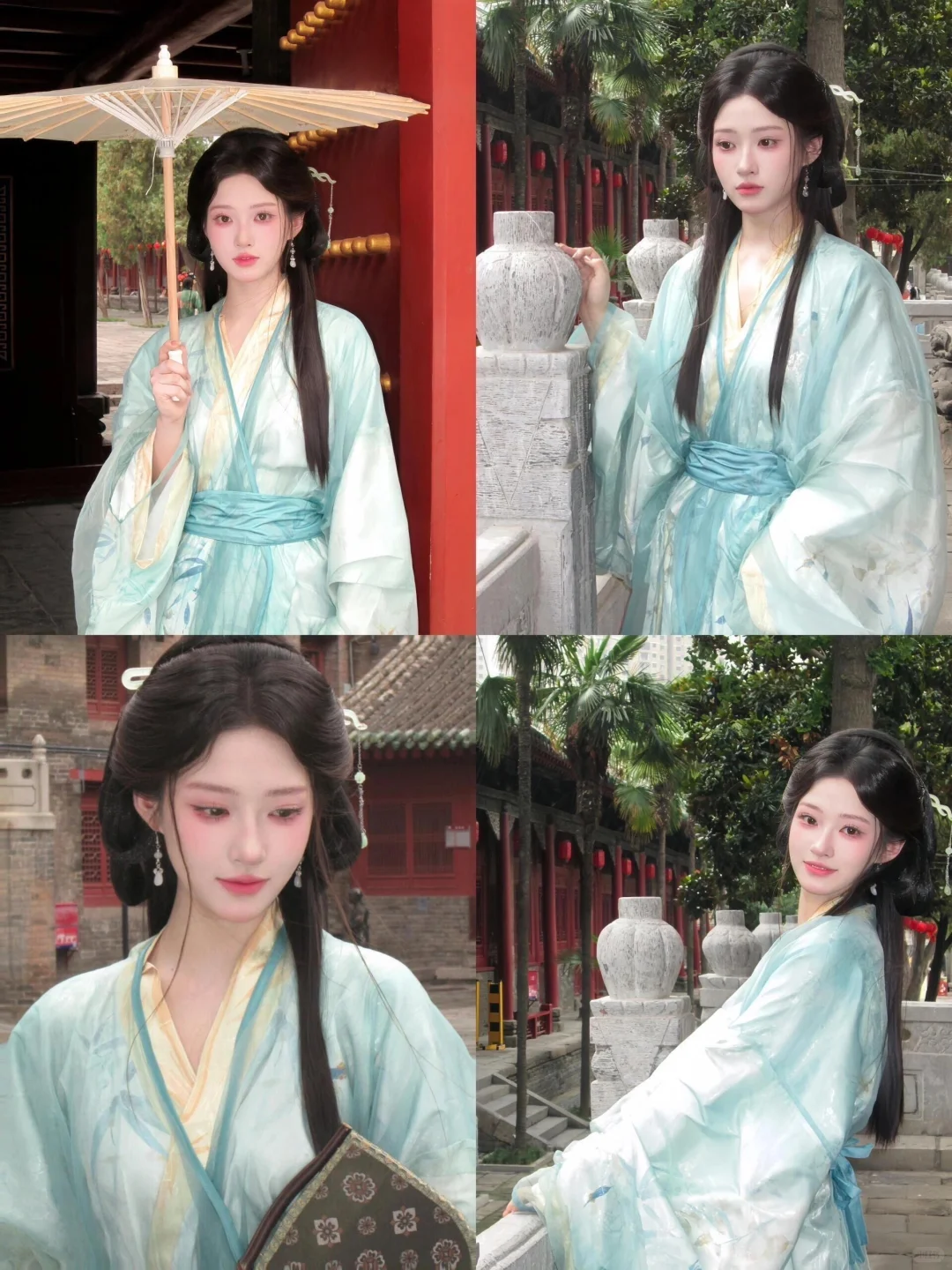 李庄超火的汉服妆造合集