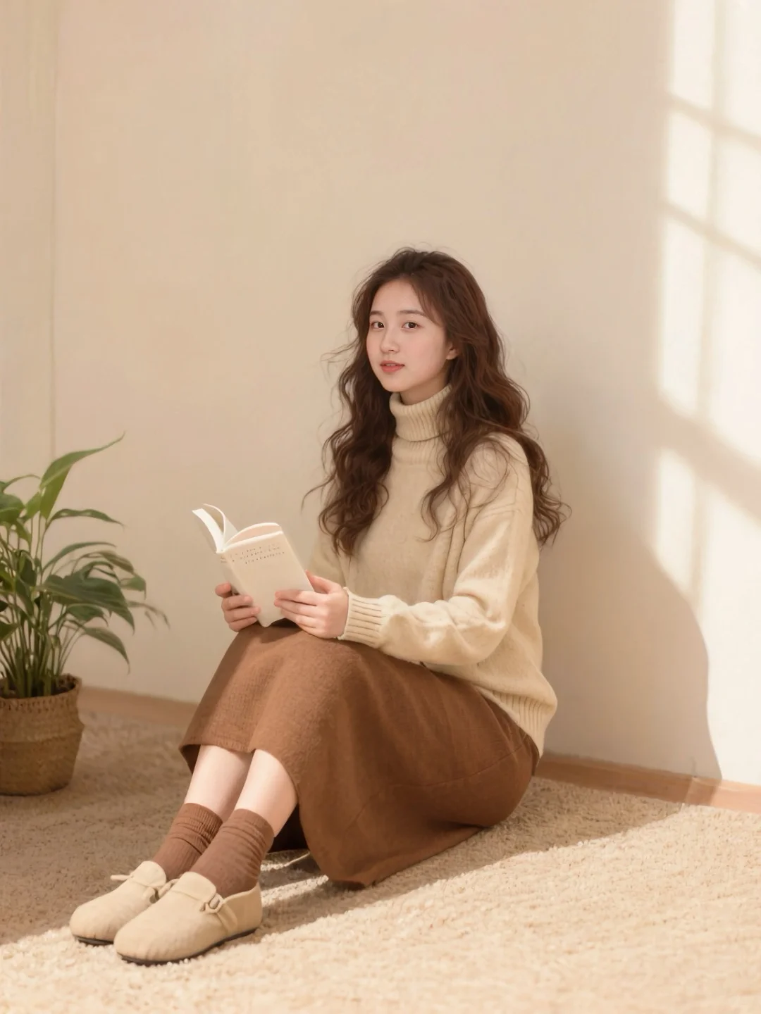 周末宅家氛围感穿搭，把松弛感焊在身上