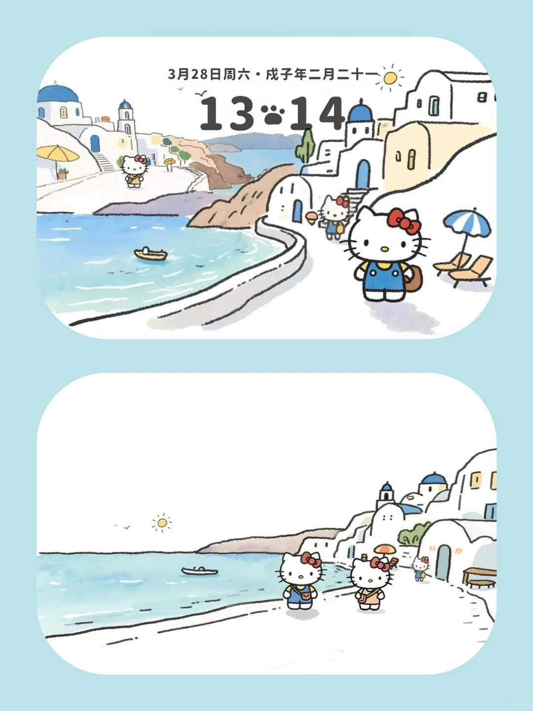 好可爱的iPad壁纸！