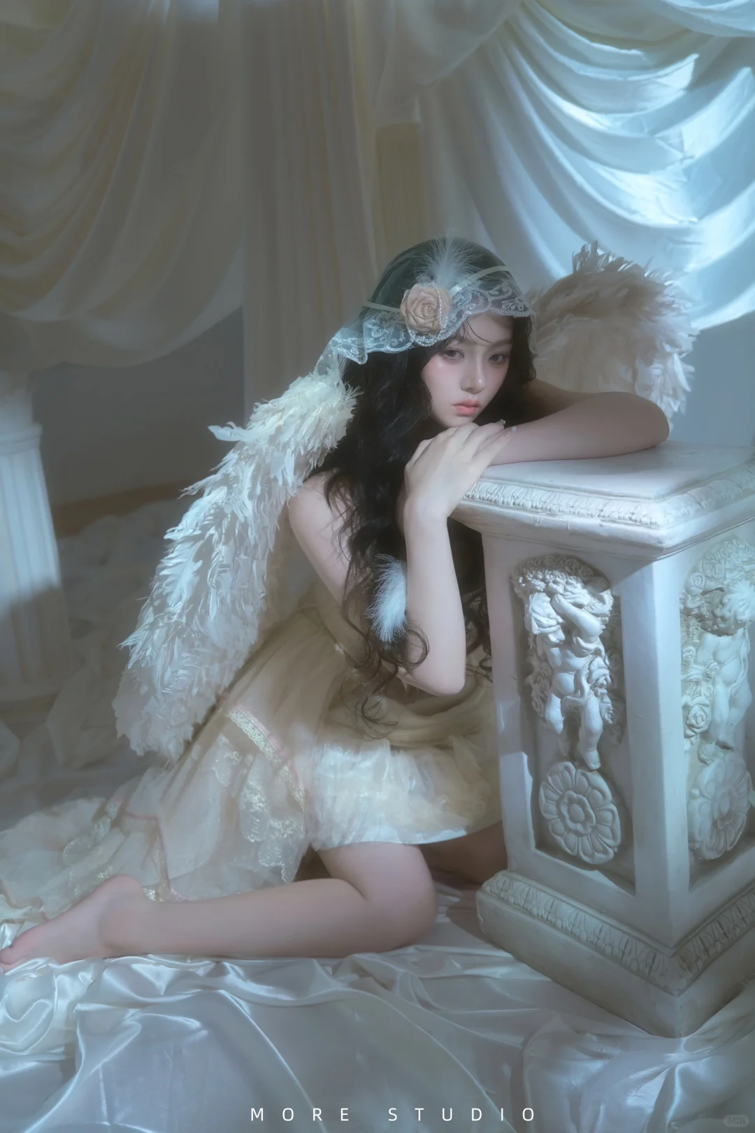 被问爆的天使写真🪽氛围感直接拉满‼️