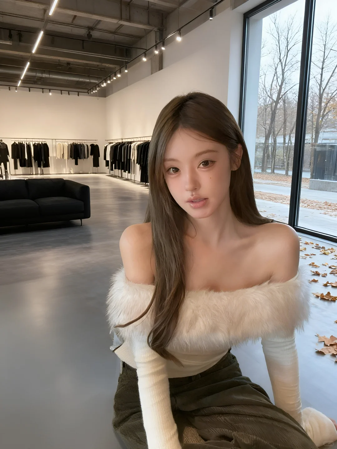 这一套好纯欲好有氛围感！