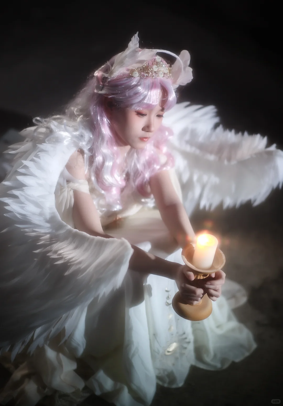 谁懂啊，天使光环写真也太嫩了吧