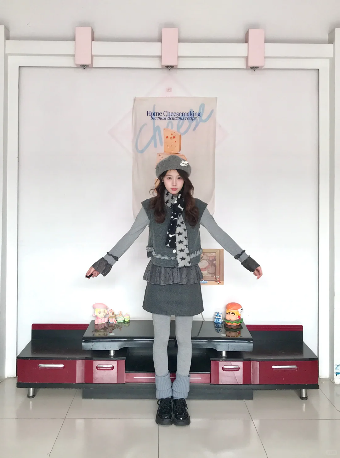 OOTD | 秋冬韩系复古感套装～