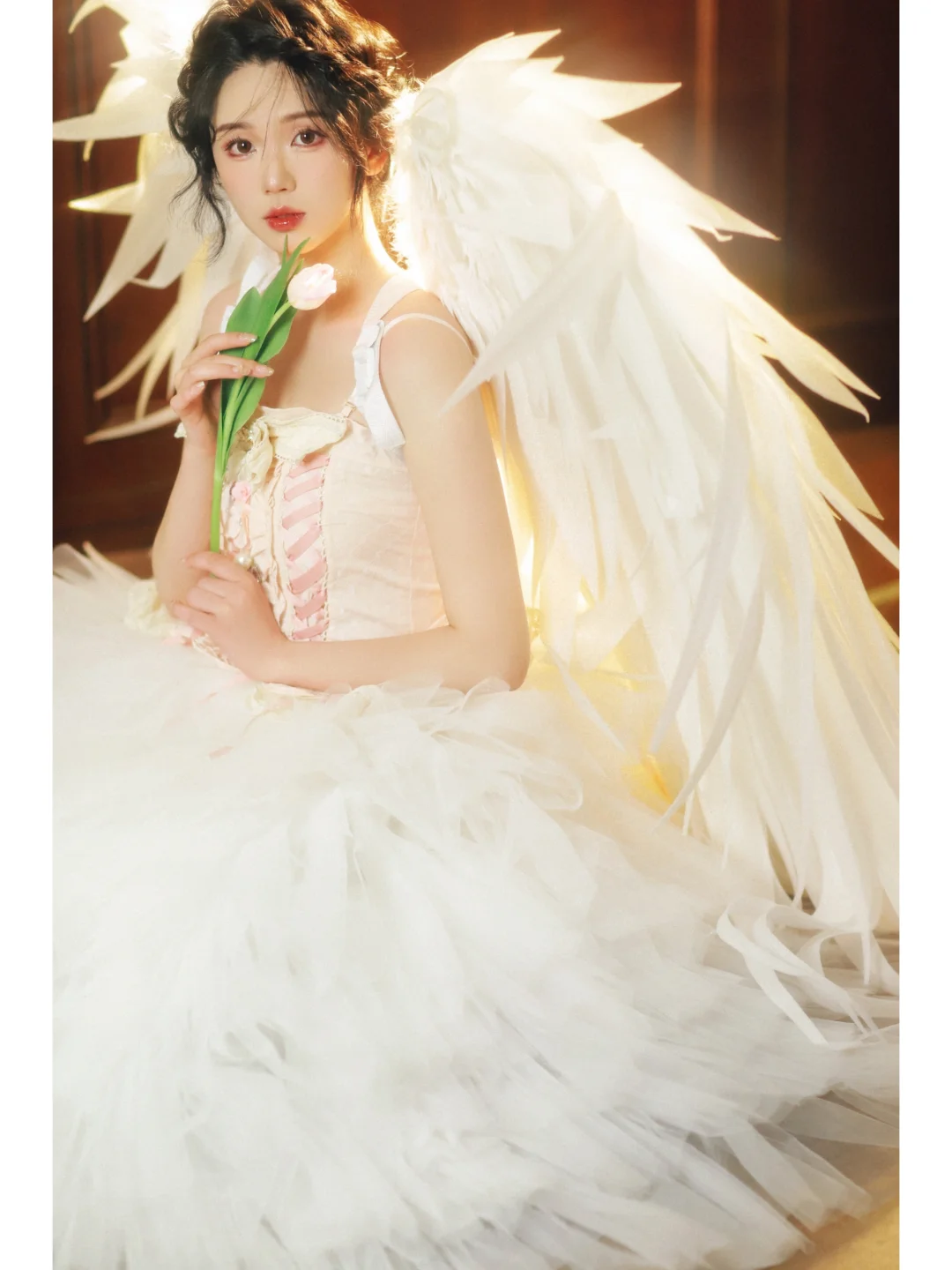 降临人间の天使🕊️被神明眷顾｜天使写真