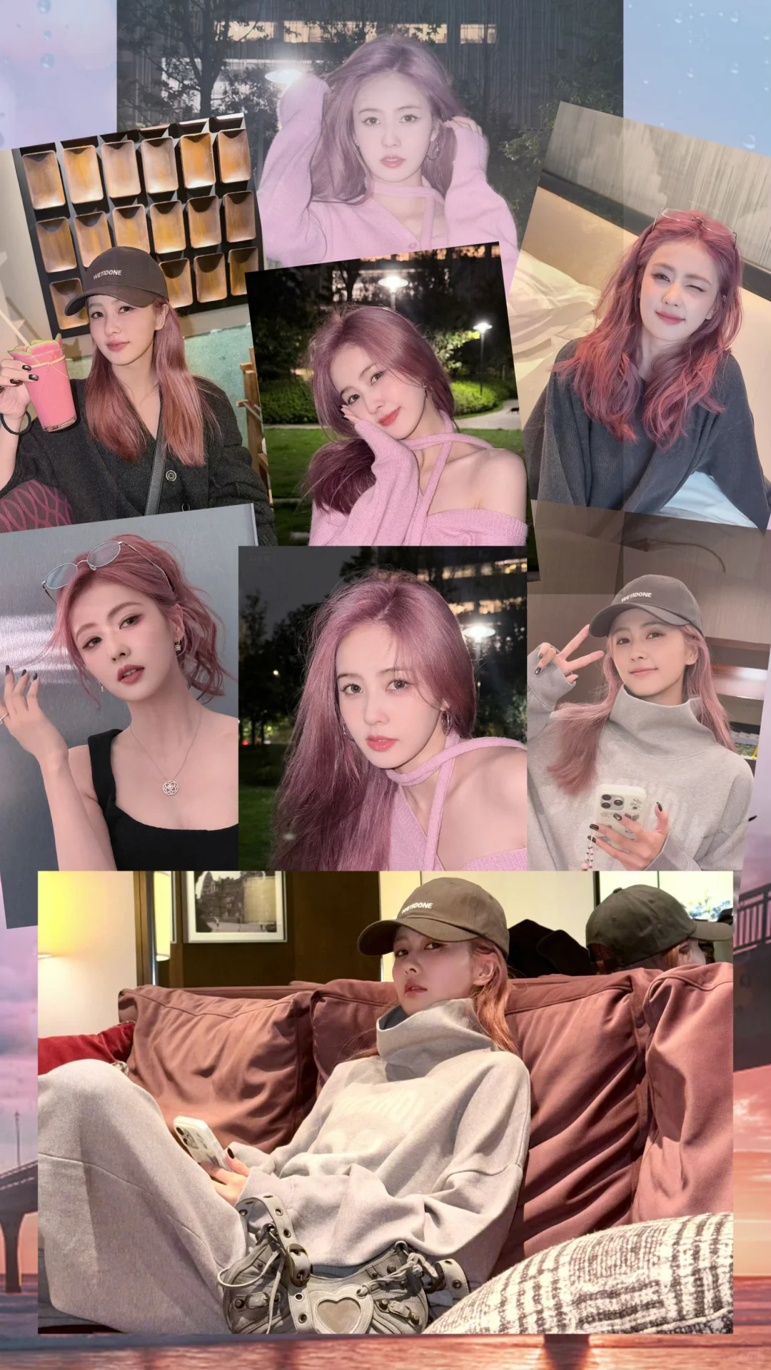 壁纸 | 白鹿粉发🎀🎀又御又甜白梦妍