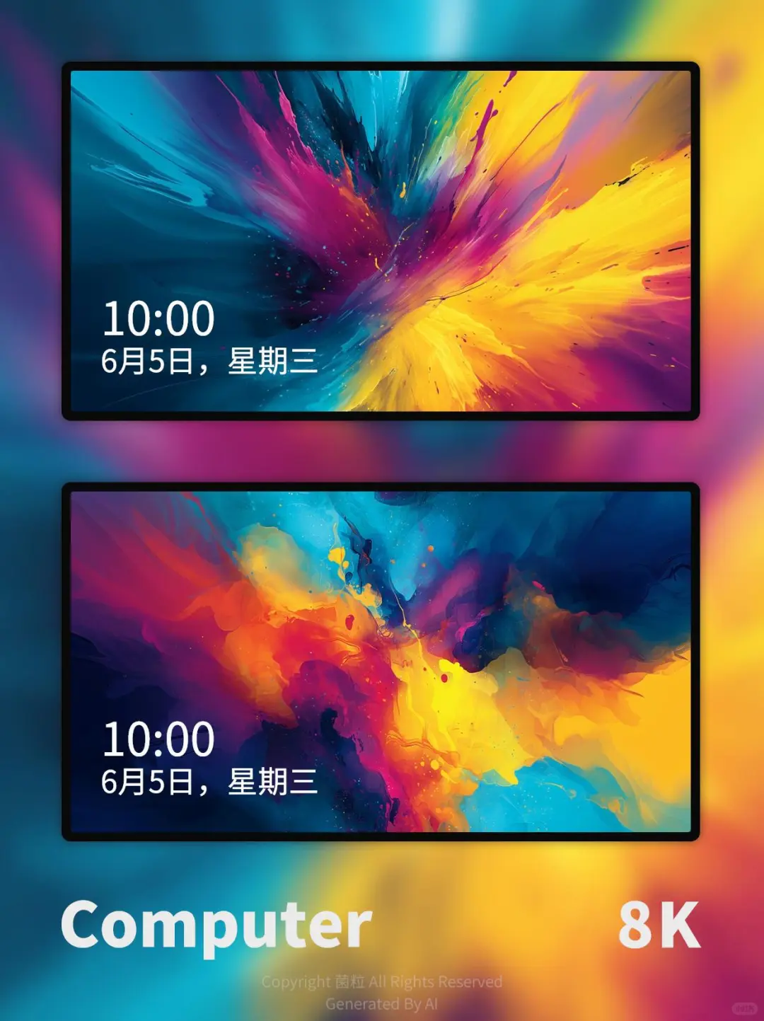 高清壁纸 | 彩墨幻梦 1204050