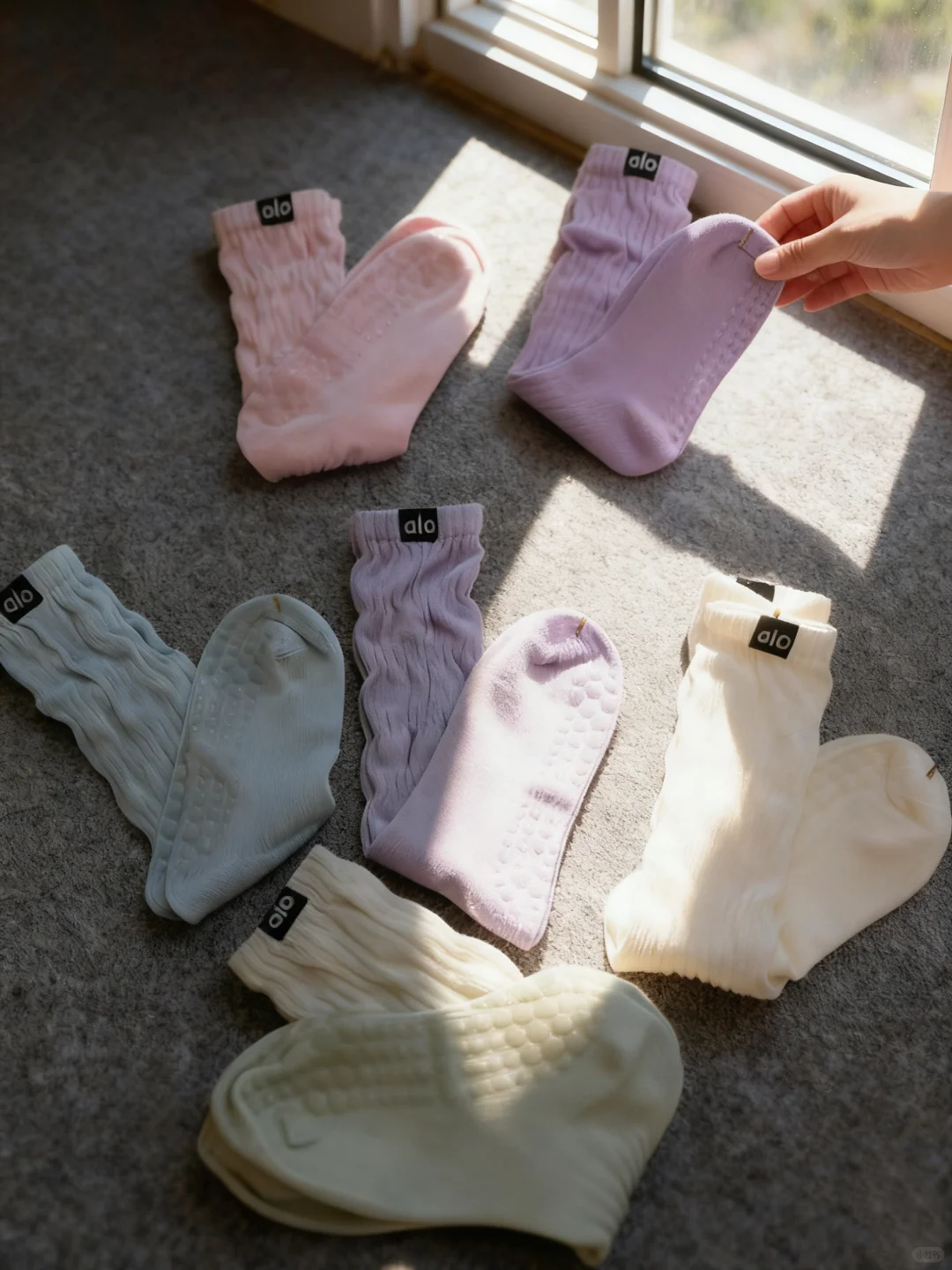 运动党必备！这双瑜伽袜防滑又保暖🥰