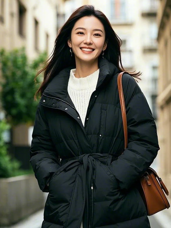 冬日街拍/美女小姐姐韩系高级感穿搭写真