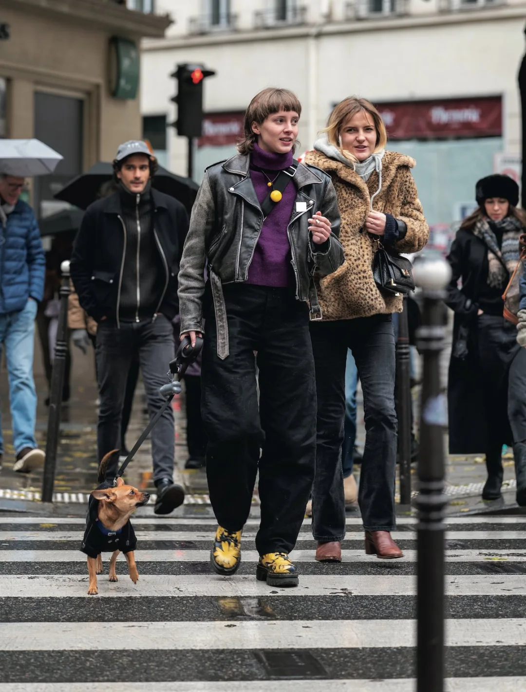 一组街拍 时髦人入冬