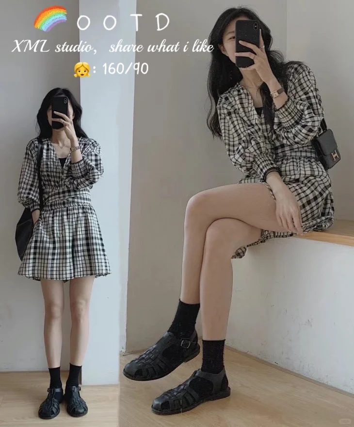 OOTD｜夏日小甜剧女主温柔穿搭