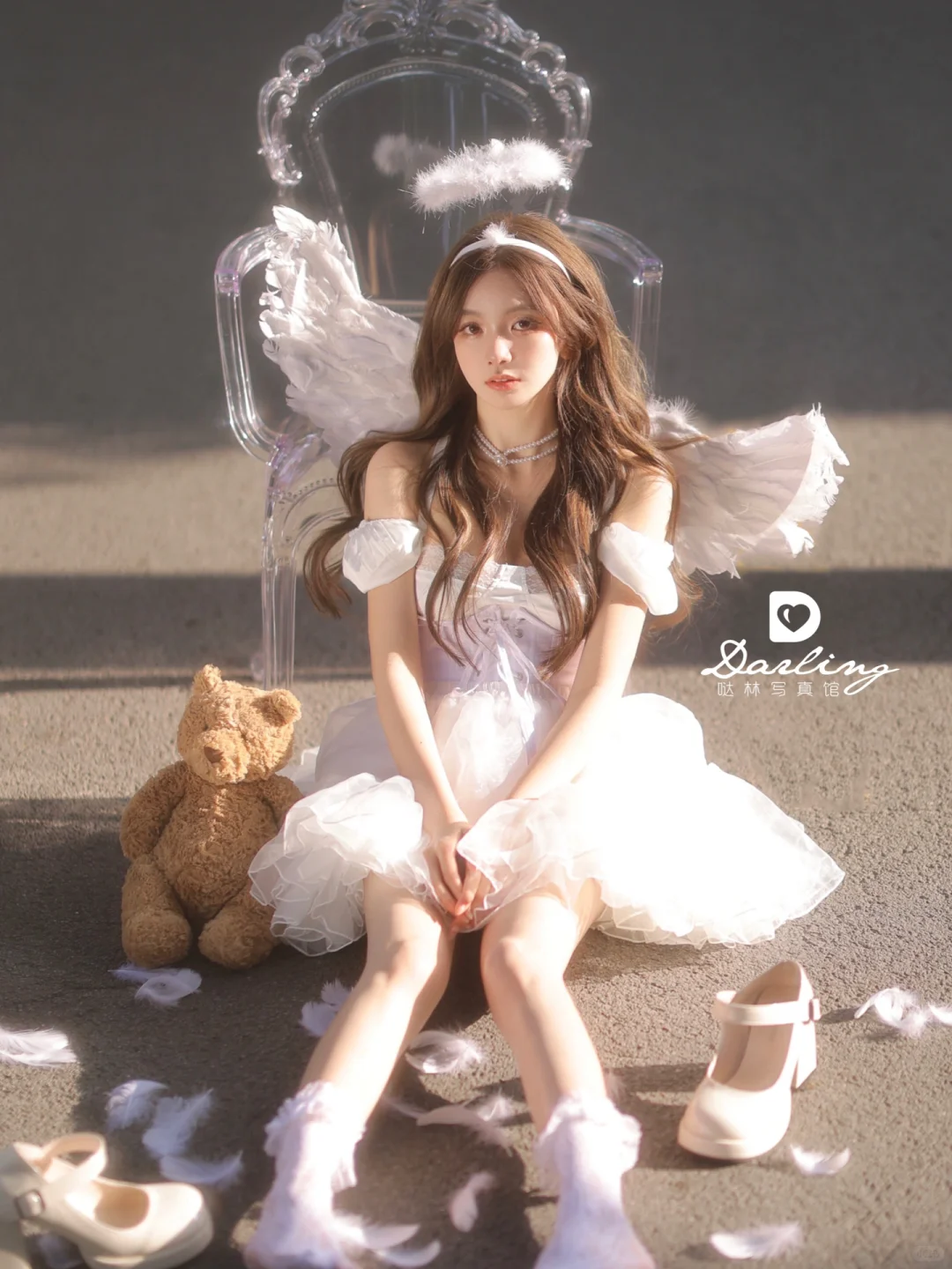 逆光而来 路过人间🧚‍♀️天使少女写真