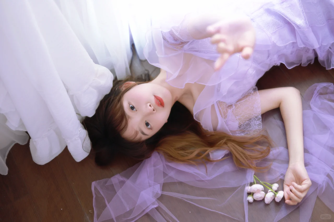 【纯欲】妹妹说紫色很有韵味