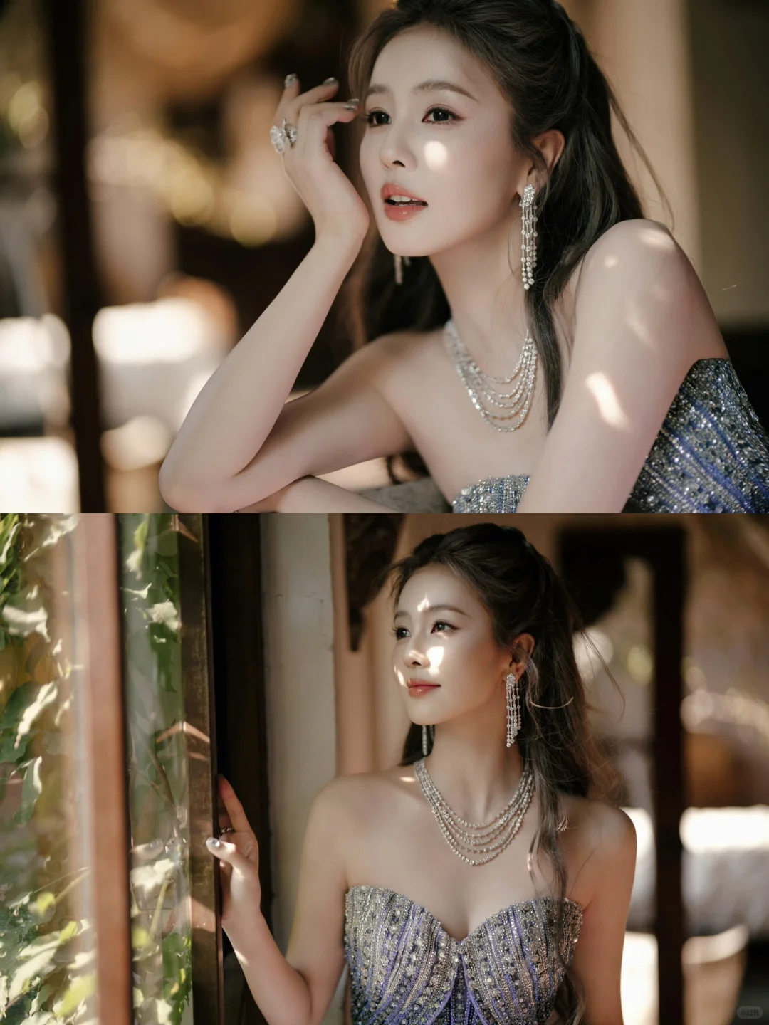 白鹿视界大会造型2️⃣则，性感美丽的一晚