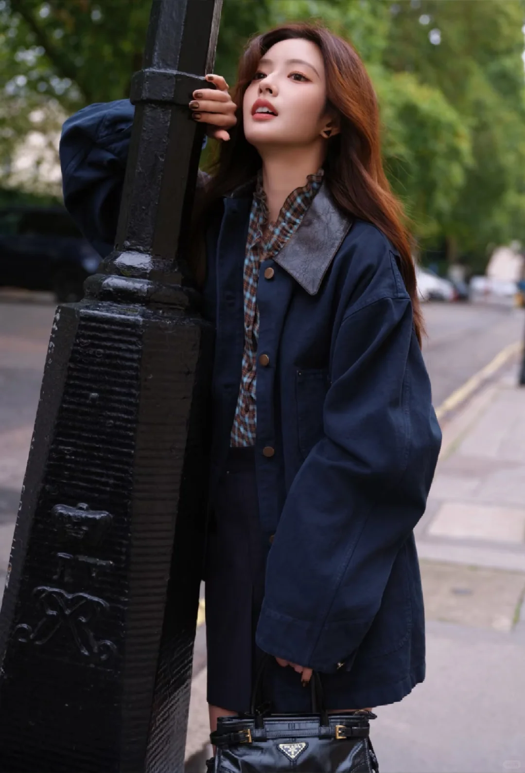 徐若晗这套复古好看的