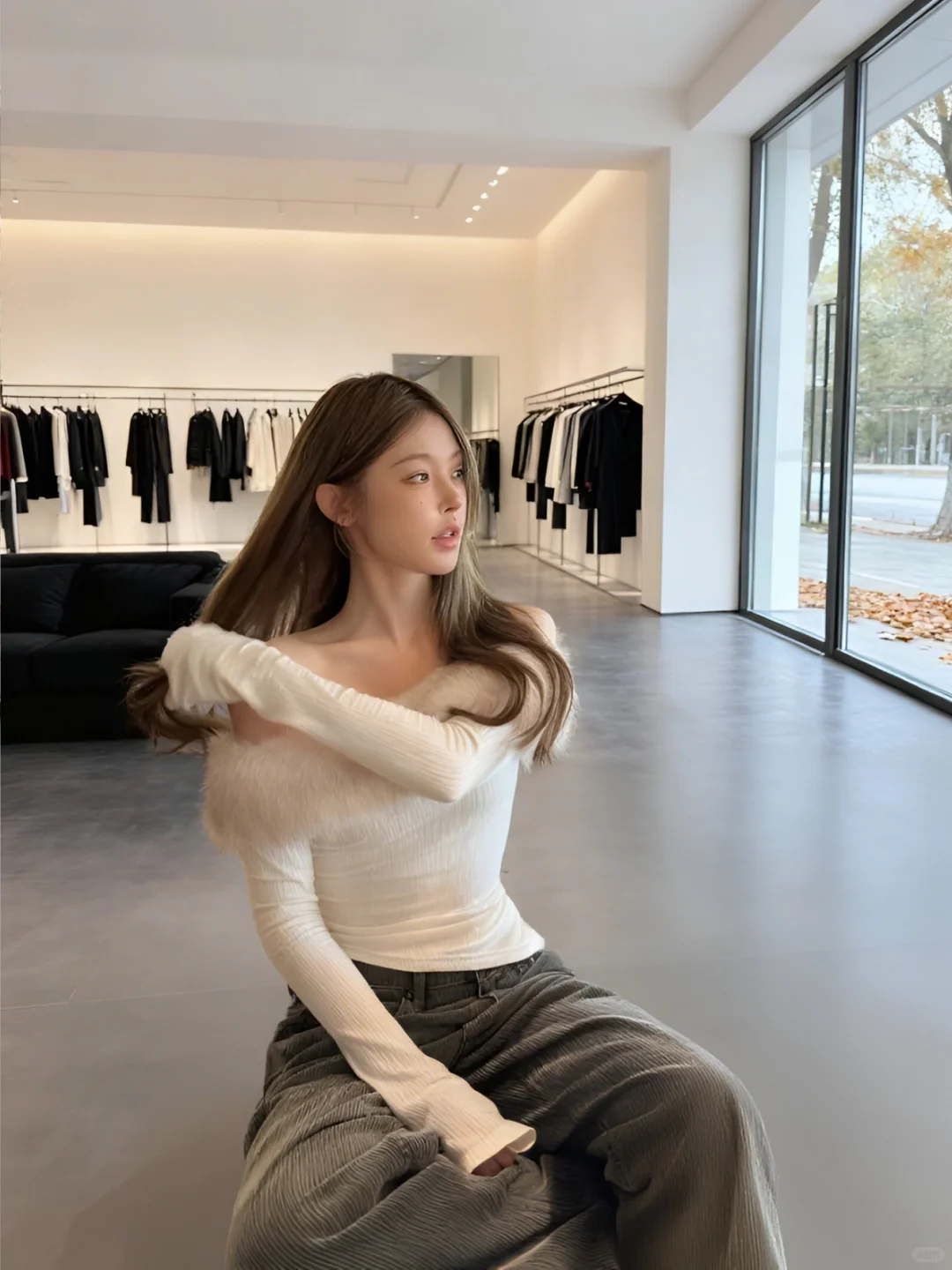 这一套好纯欲好有氛围感！