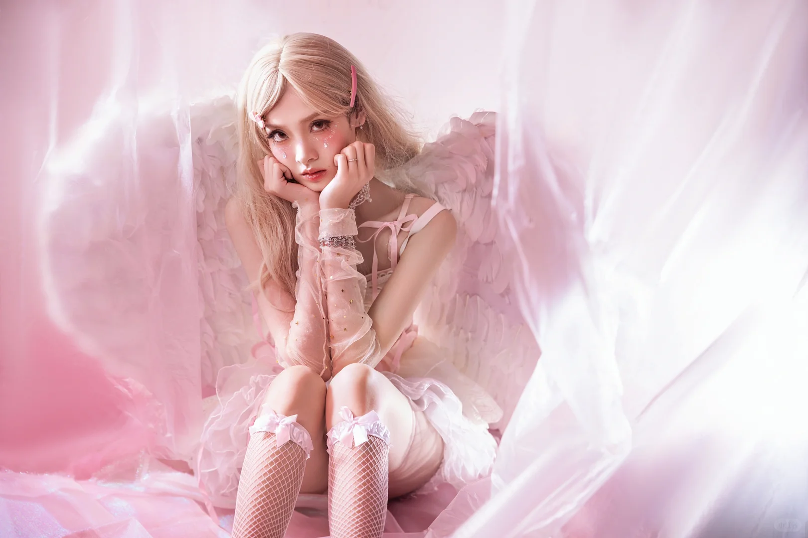 “ 遗落人间的天使之翼 ”唯美芭比少女写真