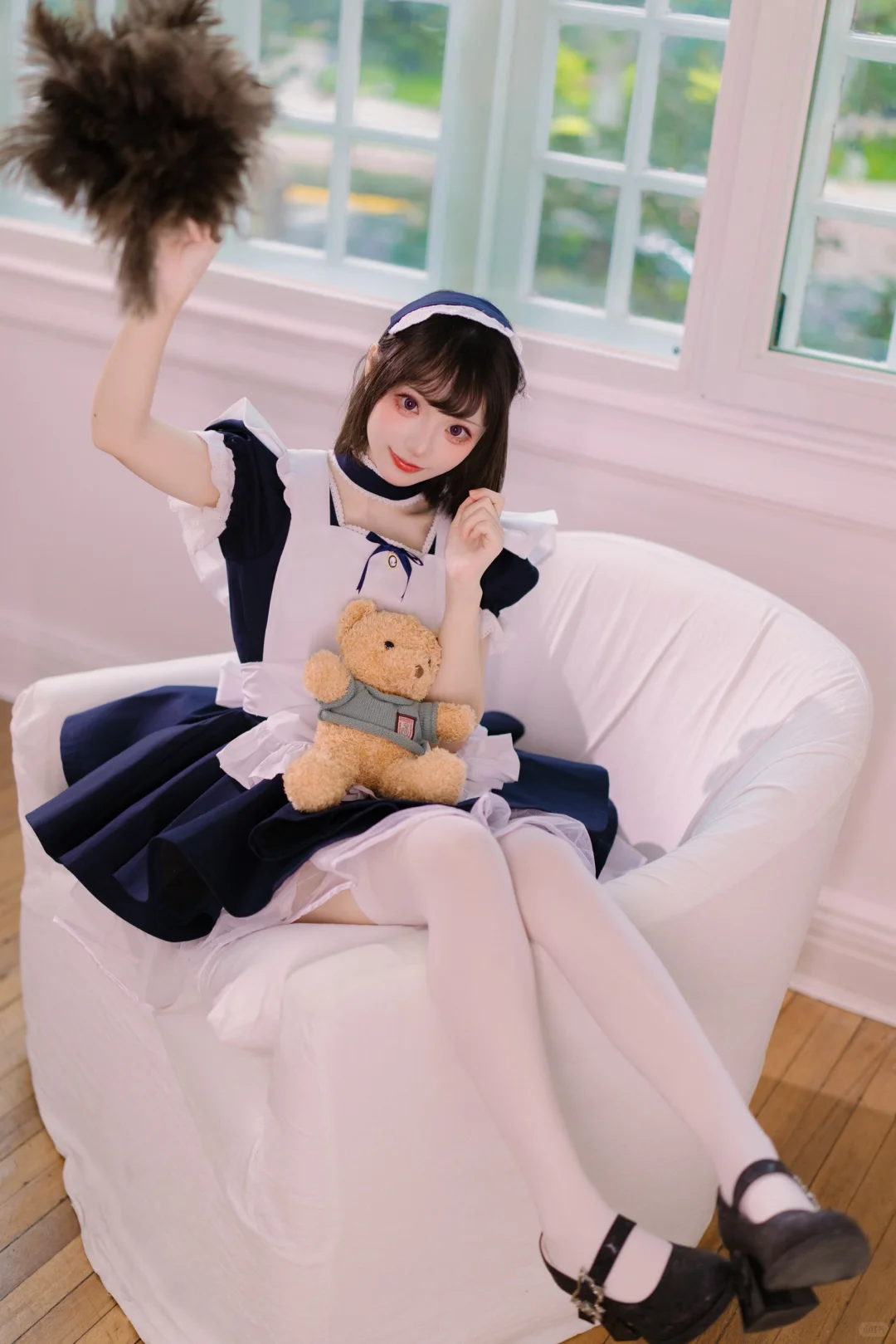 💫谁能拒绝这么甜的天使女仆妹妹呢