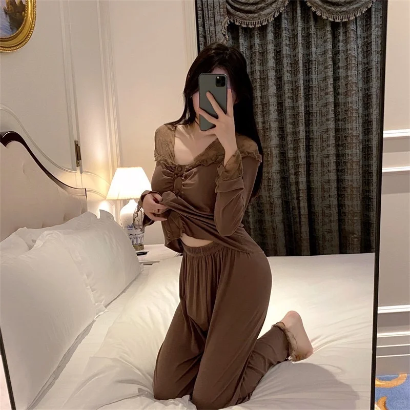 ✨就喜欢这种纯欲风睡衣