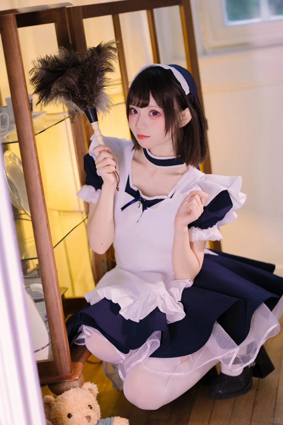 💫谁能拒绝这么甜的天使女仆妹妹呢