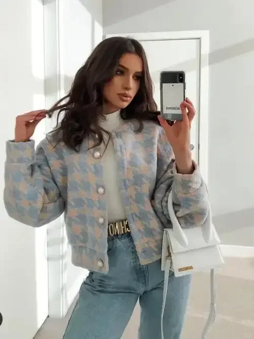 欧美女星们的秋日美拉德穿搭❤️❤️❤️