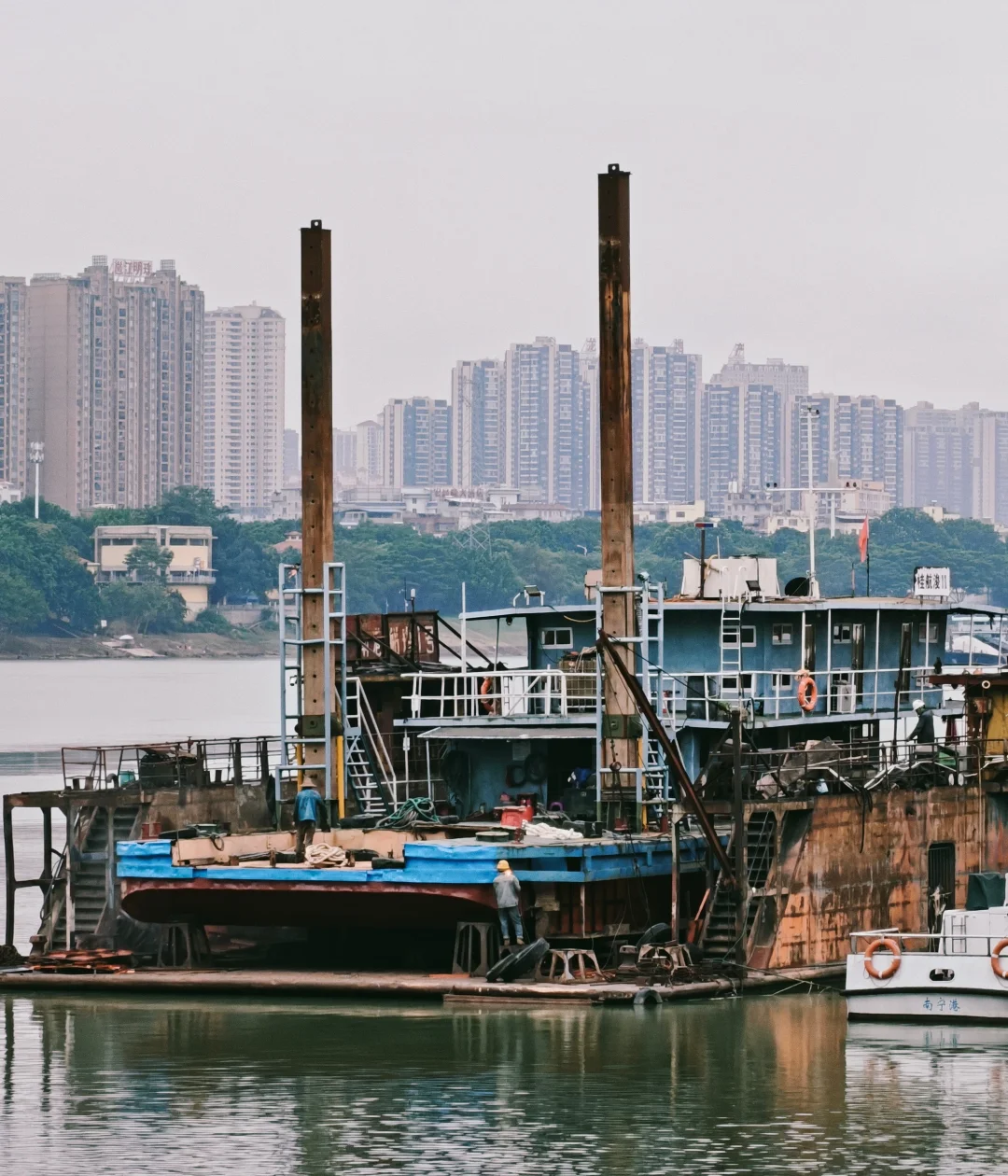 南宁民生码头也很出片、复古风