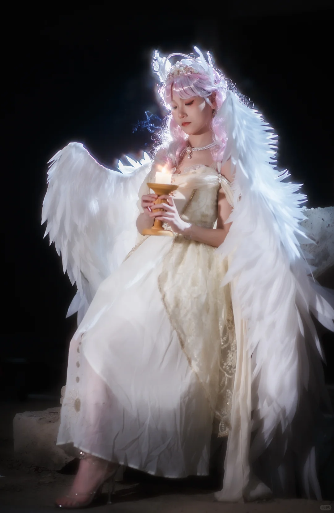 谁懂啊，天使光环写真也太嫩了吧