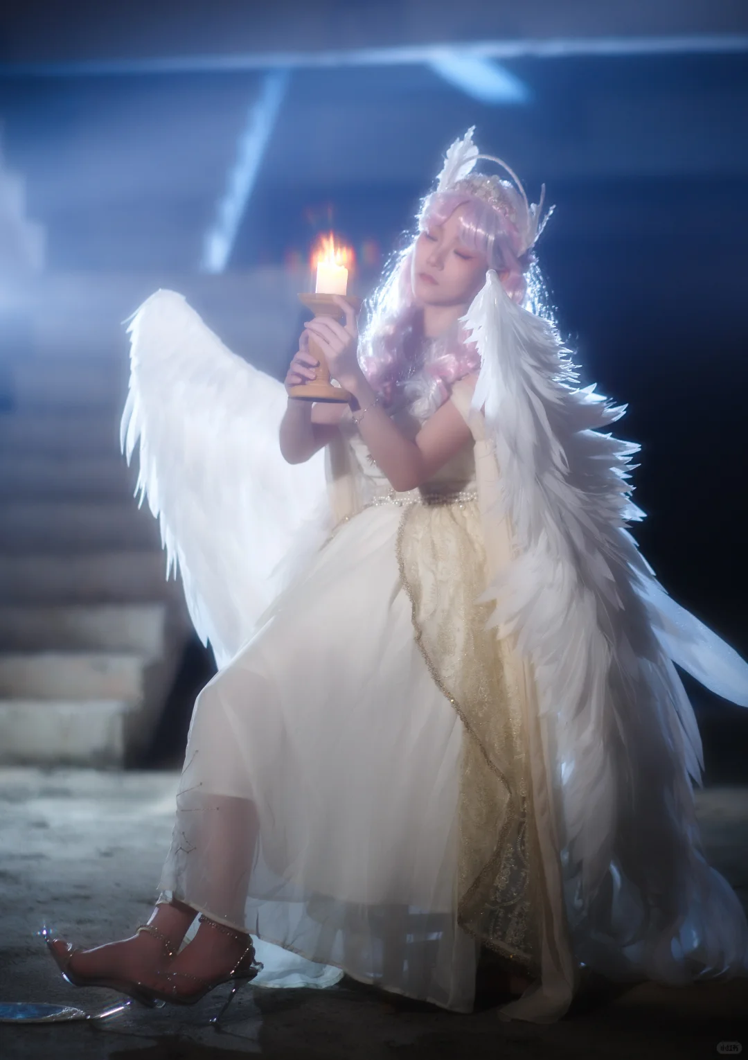 谁懂啊，天使光环写真也太嫩了吧